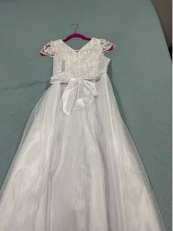 First communion dress  size 13/14