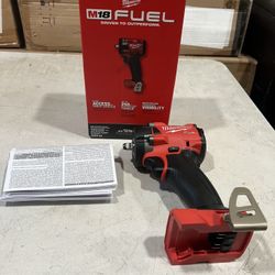 Milwaukee M18 FUEL GEN-3 18V Cordless 3/8 in. Compact Impact Wrench, TOOL ONLY