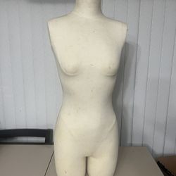 FEMALE TALOR DRESS FORM MANNEQUIN BUST TORSO LEGS NO STAND  READ 1st