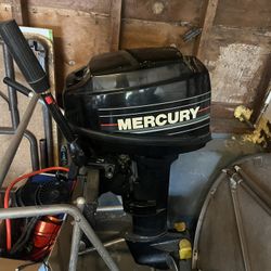 15 Hp Mercury Outboard Motor 
