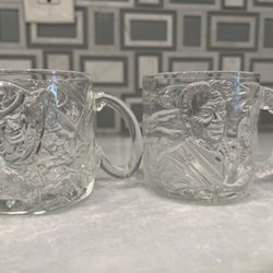 Batman Forever Glass Mugs 