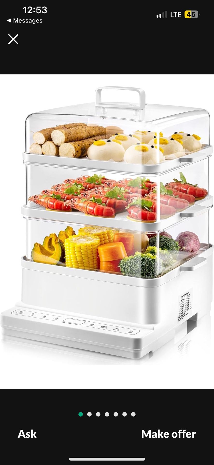 Food Steamer for Cooking