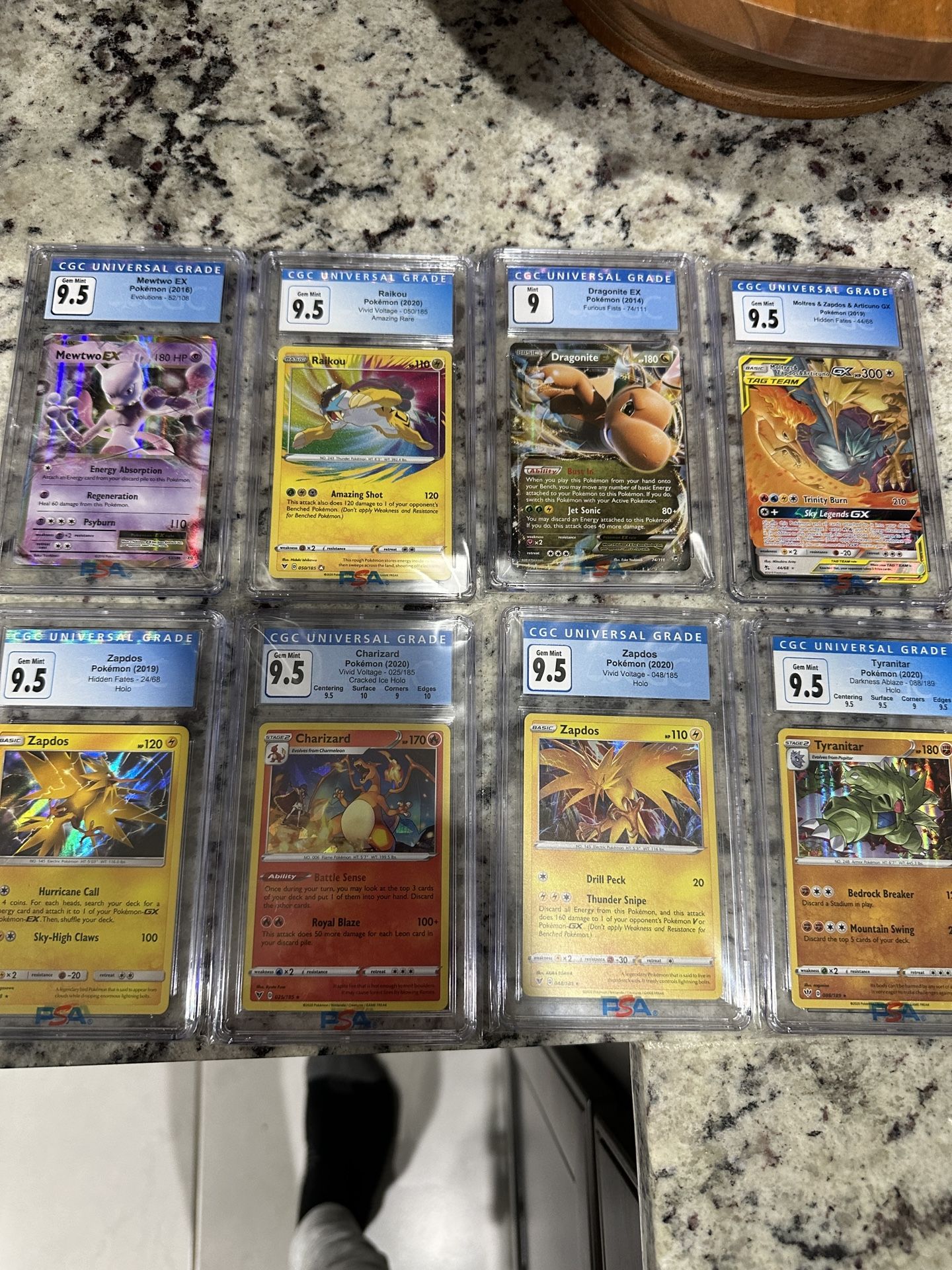 Lot Of CGC graded Pokemon Slabs 9’s/9.5’s