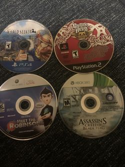 Assorted Video Games Ps2,PS4,Ps5,xbox 360,switch 