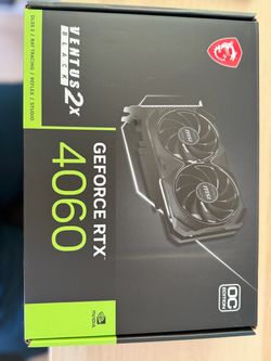 MSI GeForce RTX 4060 Ventus 2X Black OC