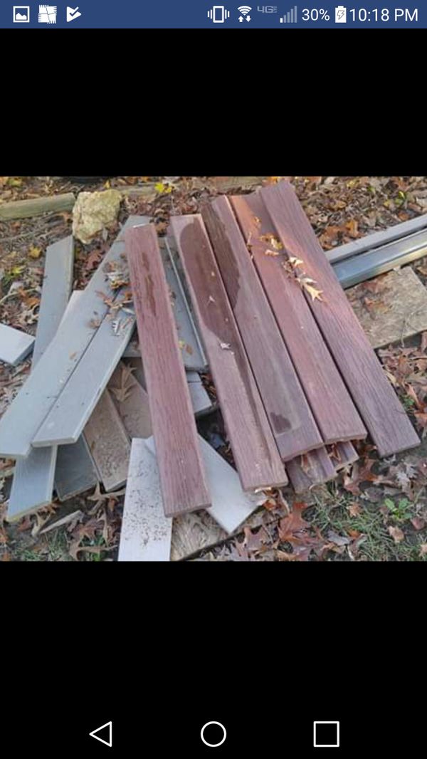 Trex board 2x4 and many different small scrap and old Windows for Sale