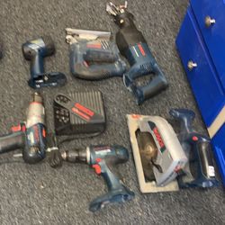 Bosch Tool Set //no Battery Just Charger