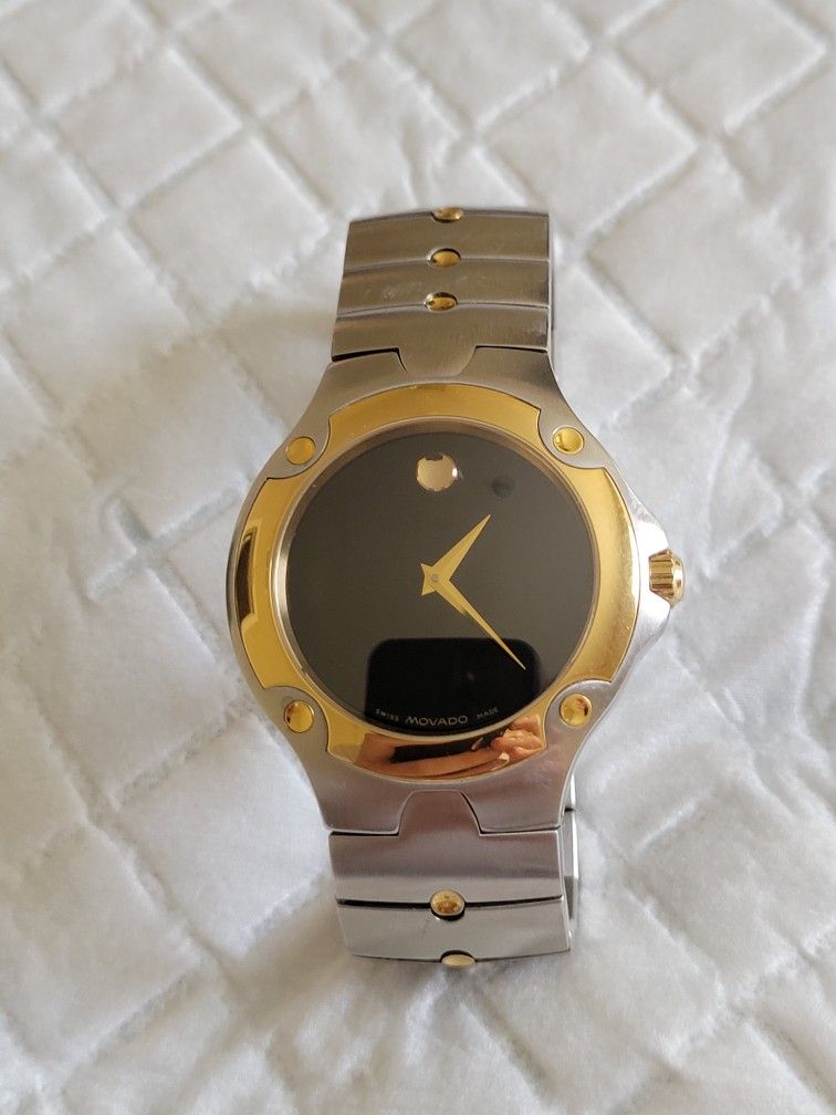Movado SE Two Tone Mens - Needs Links