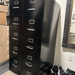Black File Cabinets