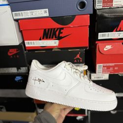 DS Nike Air Force 1 Low White Travis Scott Cactus Jack Utopia  size 12 