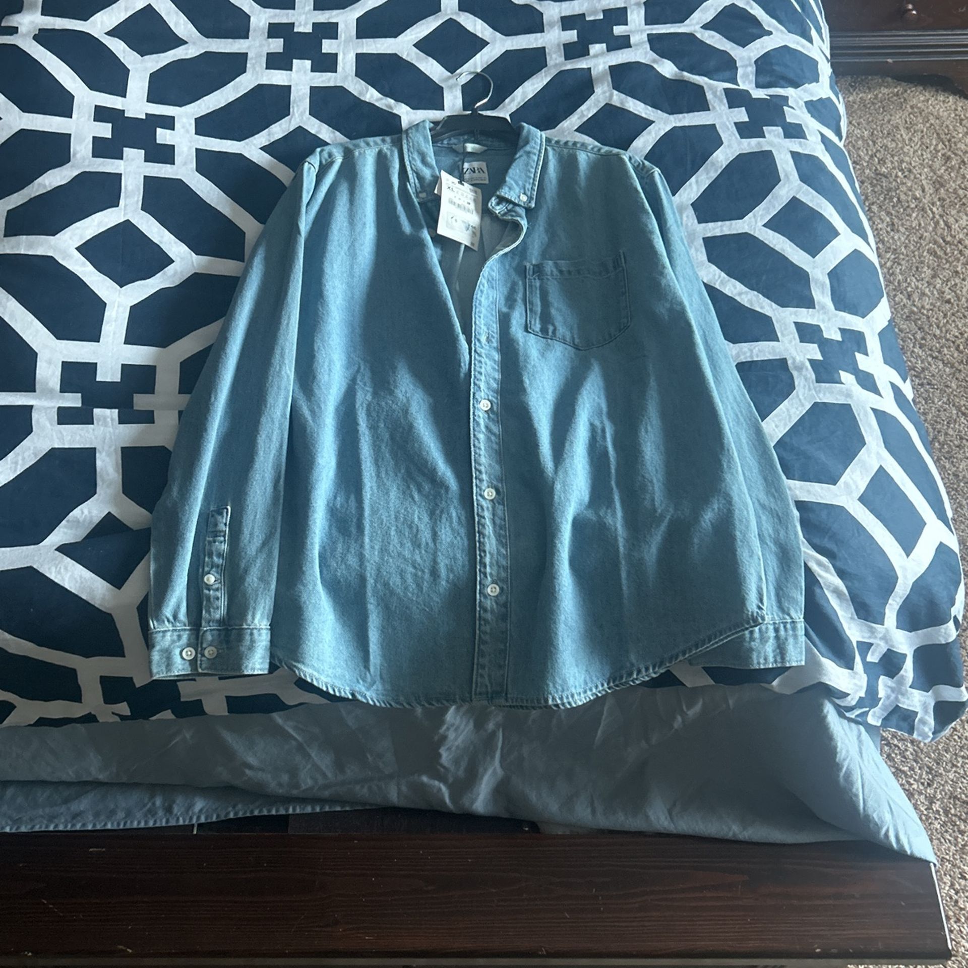 brand new Zara denim jacket