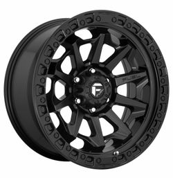 Fuel Covert D694 Available in Matte Black 20” 6 Lug