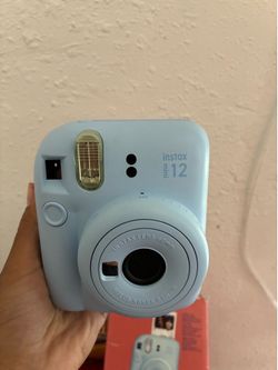 Baby blue Fuji Film Instax 12