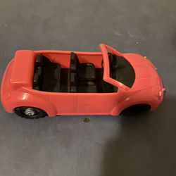 Pink toy Car