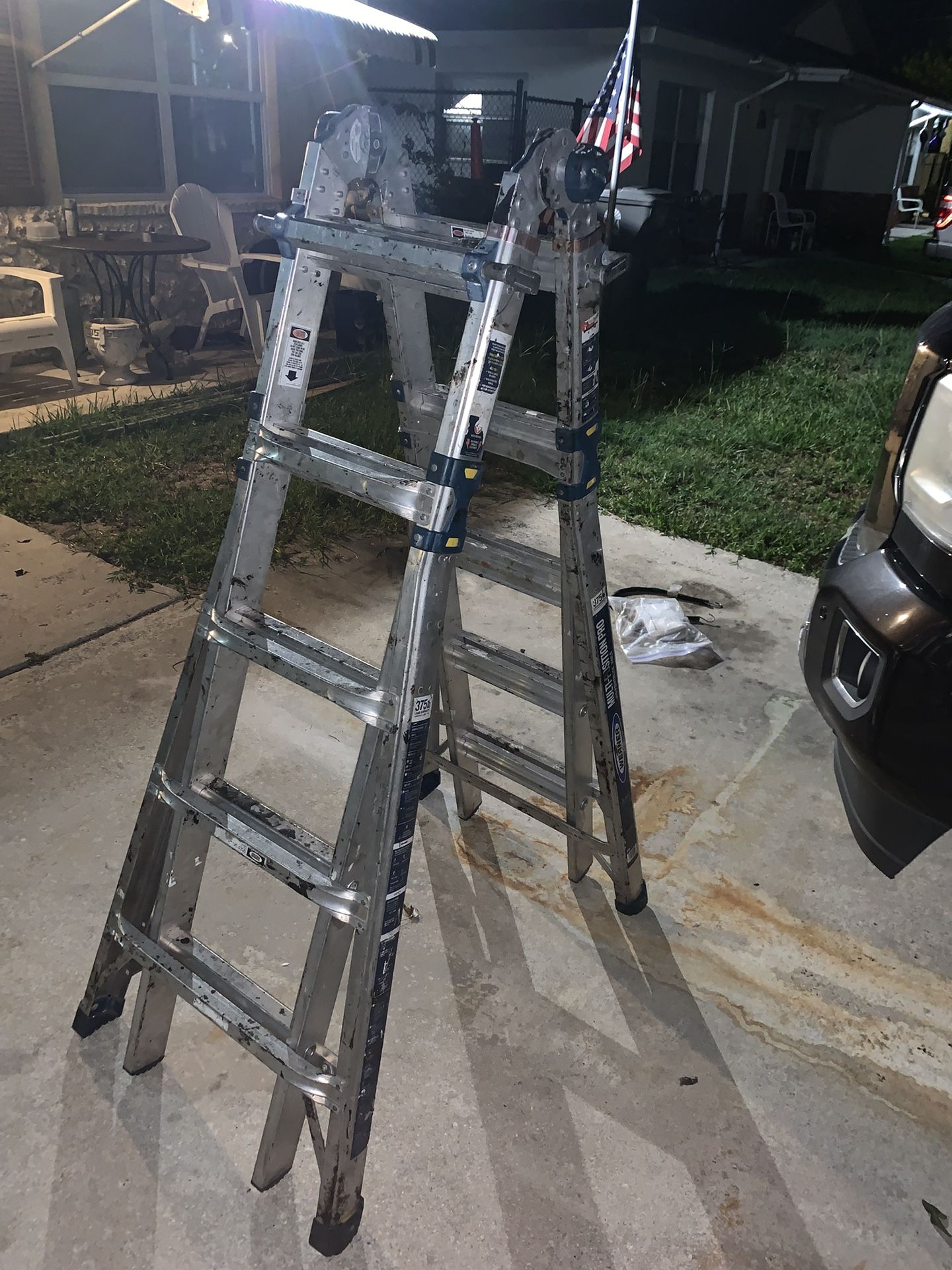 WERNER 22ft Reach Multipro 5in1 Ladder