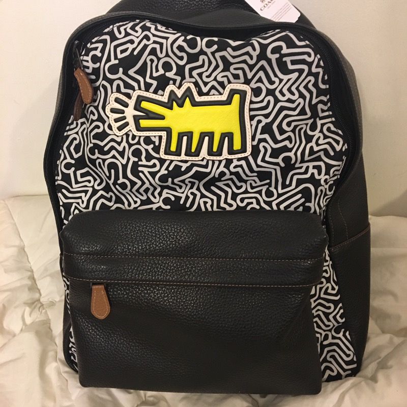 Coach x store keith haring backpack
