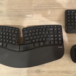 Microsoft Sculpt Wireless Keyboard, Mouse, and Ten-Key
