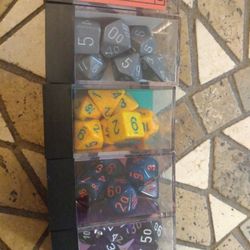 Brand New Dice 5 Each