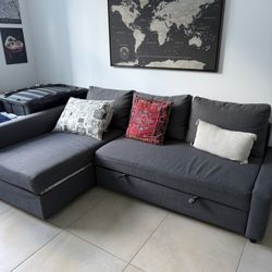 Sectional sleeper sofa 