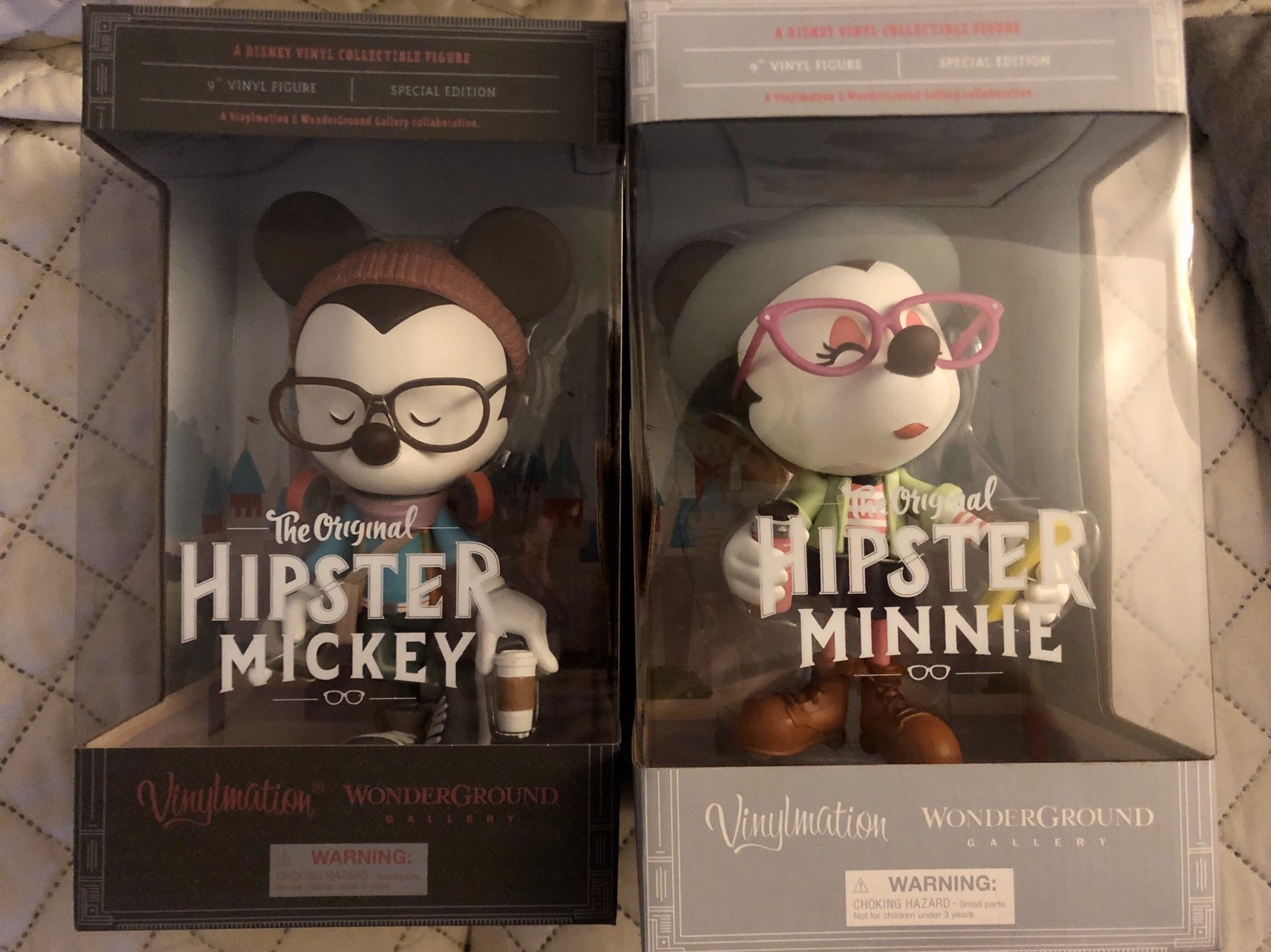 Disney Collectors: Hipster Mickey & Minnie