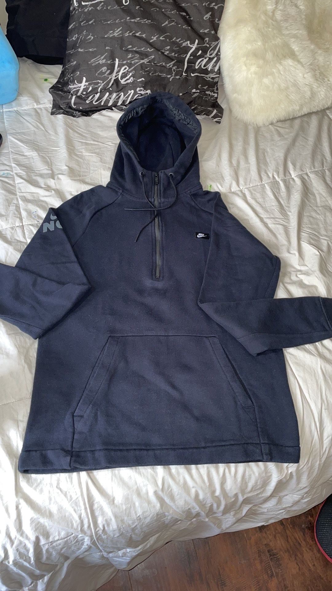Nike Women Fleece Hoodie Size Medium
