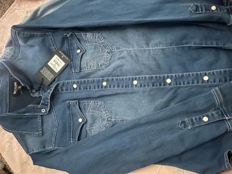 True Religion Flannel/ Shirt