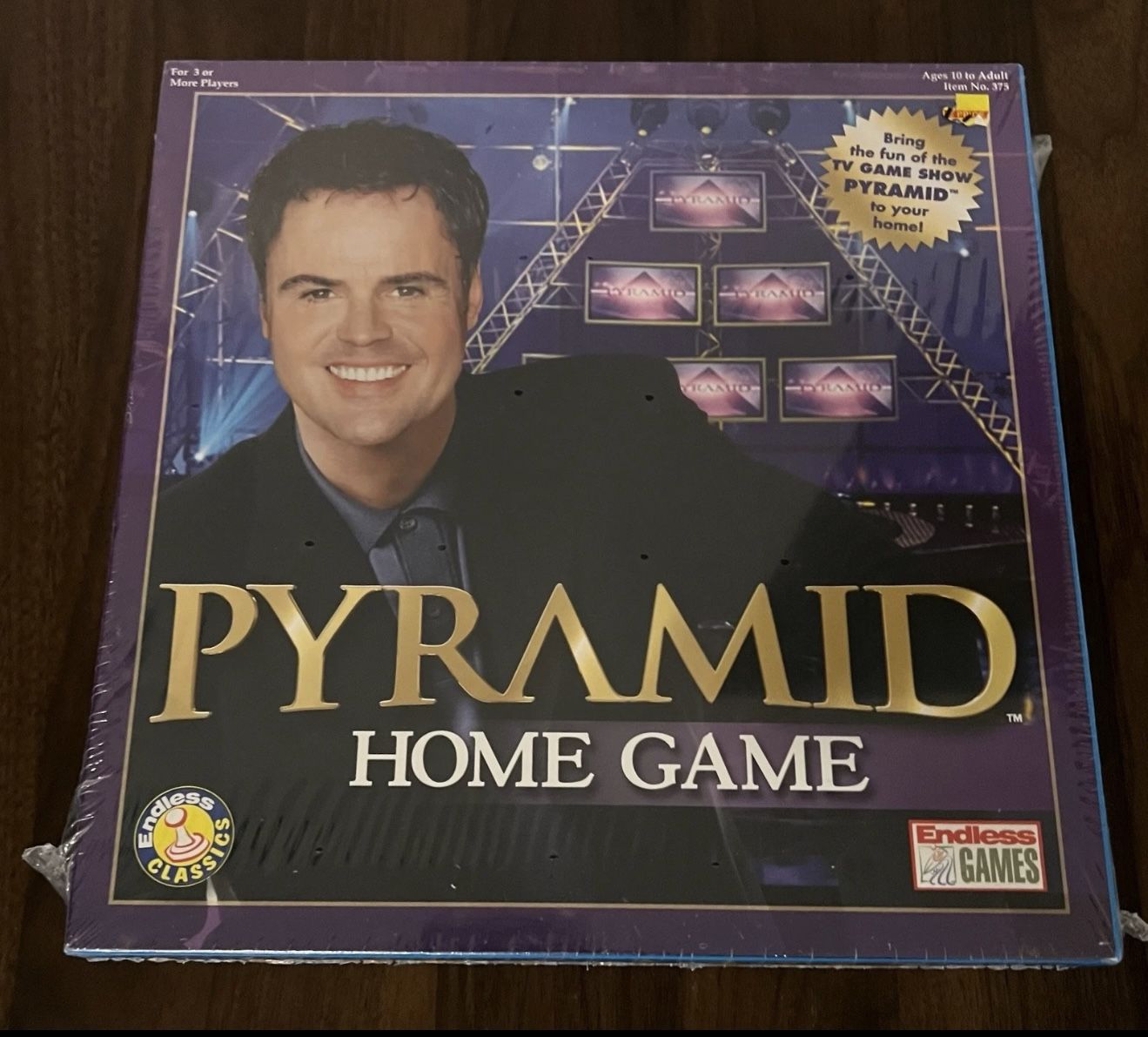 PYRAMID Home Game Donny Osmond Tv Show 2003 Endless Games Brand New SEALED
