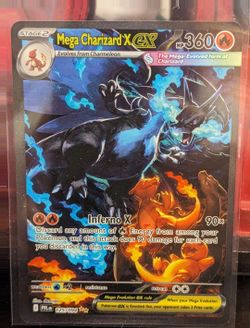 Phantasmal flame Mega Charizard X Ex