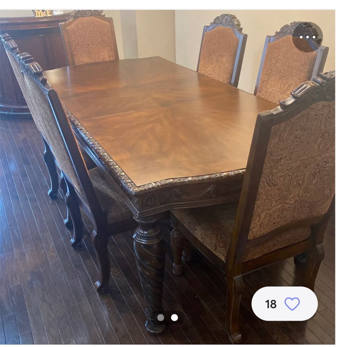 Ashley Extendable Dining Table