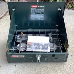 Coleman Dual Fuel Two Banner brand new never been used