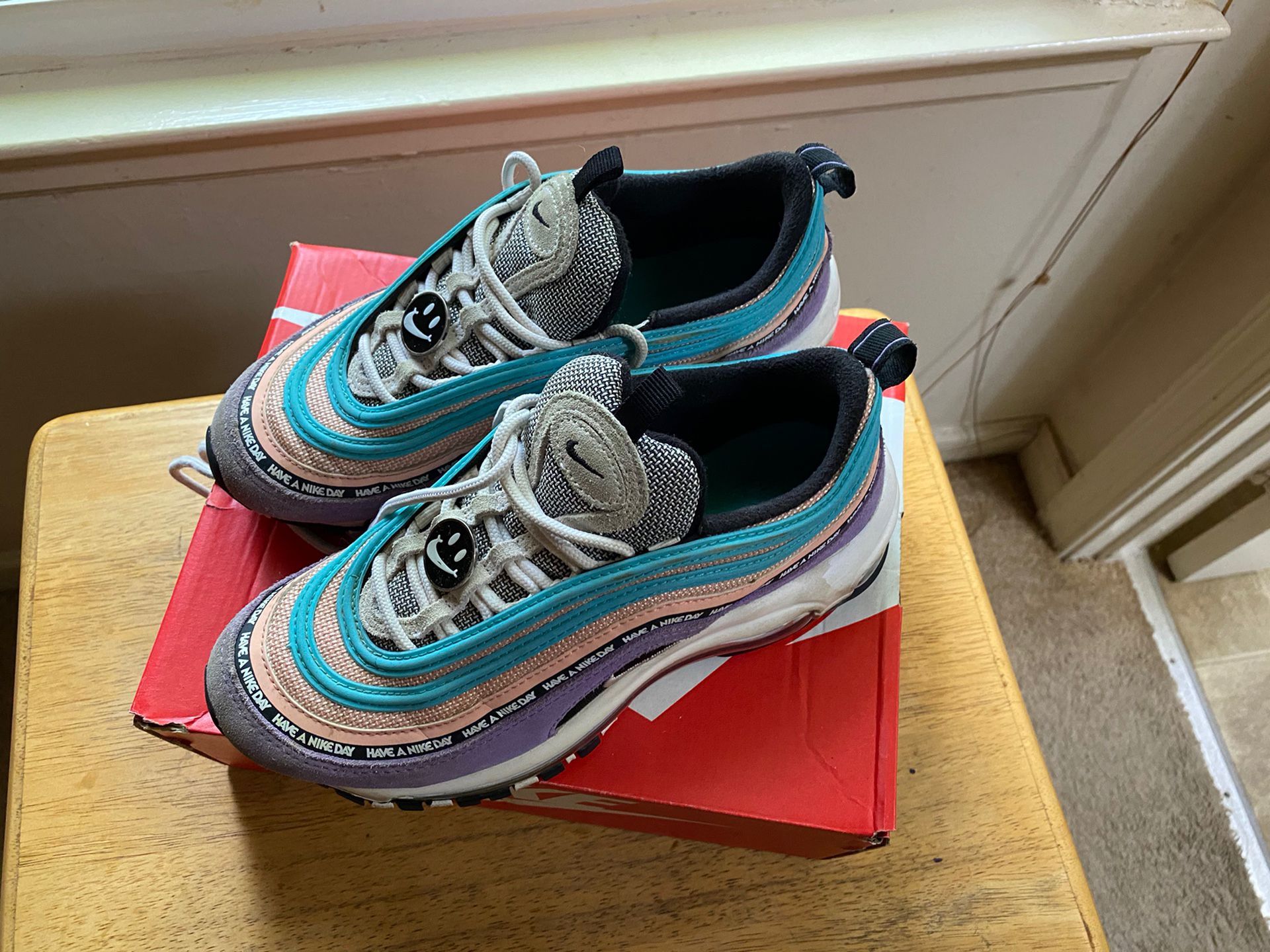 NIKE AIR MAX 97 SE (GS) HAVE A NIKE DAY 🙂 EDITION SZ