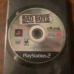 Bad Boys Miami Takedown PlayStation 2