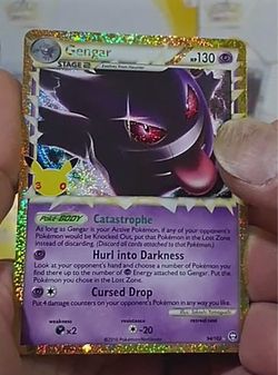 Gengar Holo Pokémon Card 94/102