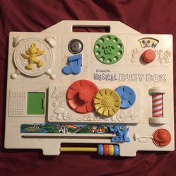 Vintage Disney Playskool Musical Busy Box