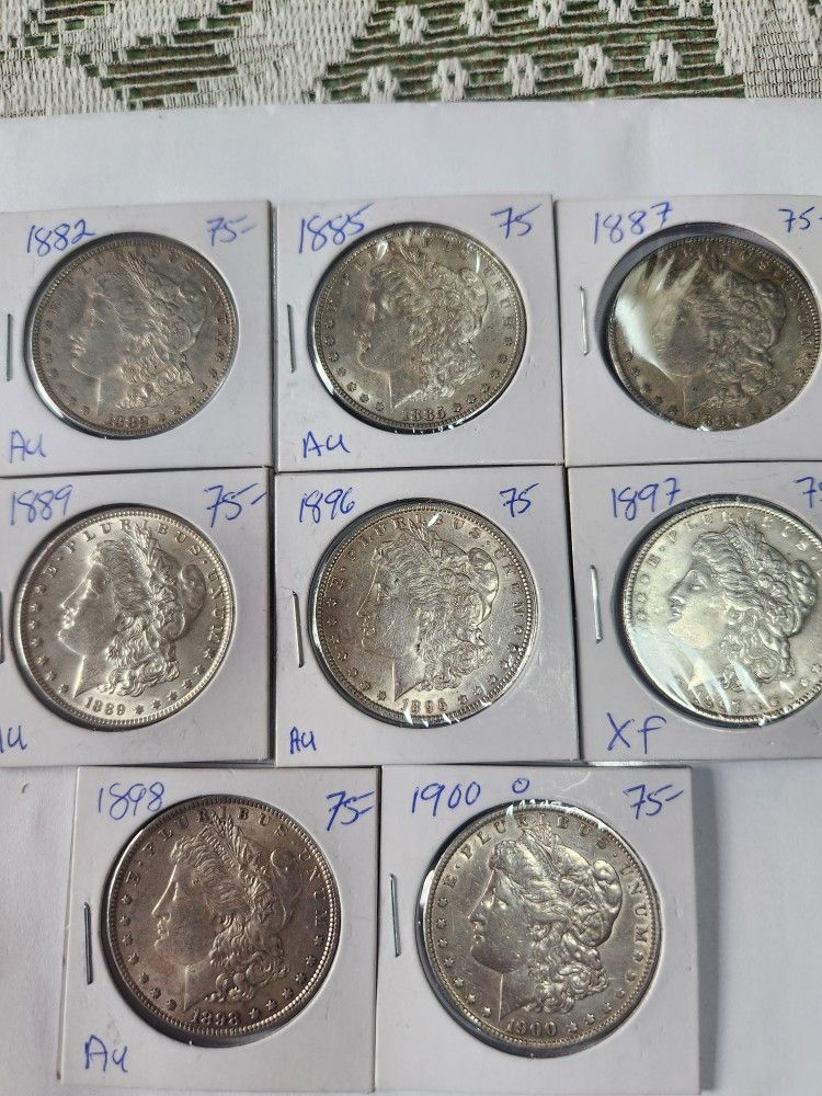 Silver Dollars Morgan's
