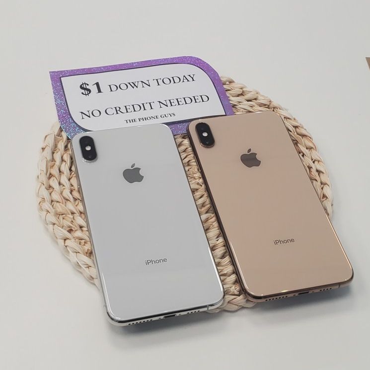 Apple iPhone Xs Max - 90 Days Warranty - Pay $1 Down available - No CREDIT NEEDED