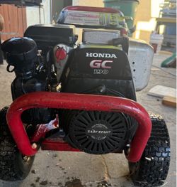Simpson 3100 pressure washer, Honda engine