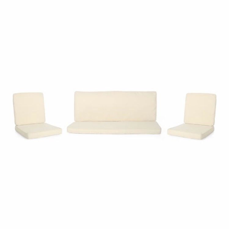 Outdoor furniture cushion set