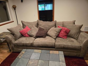 Couch and love seat