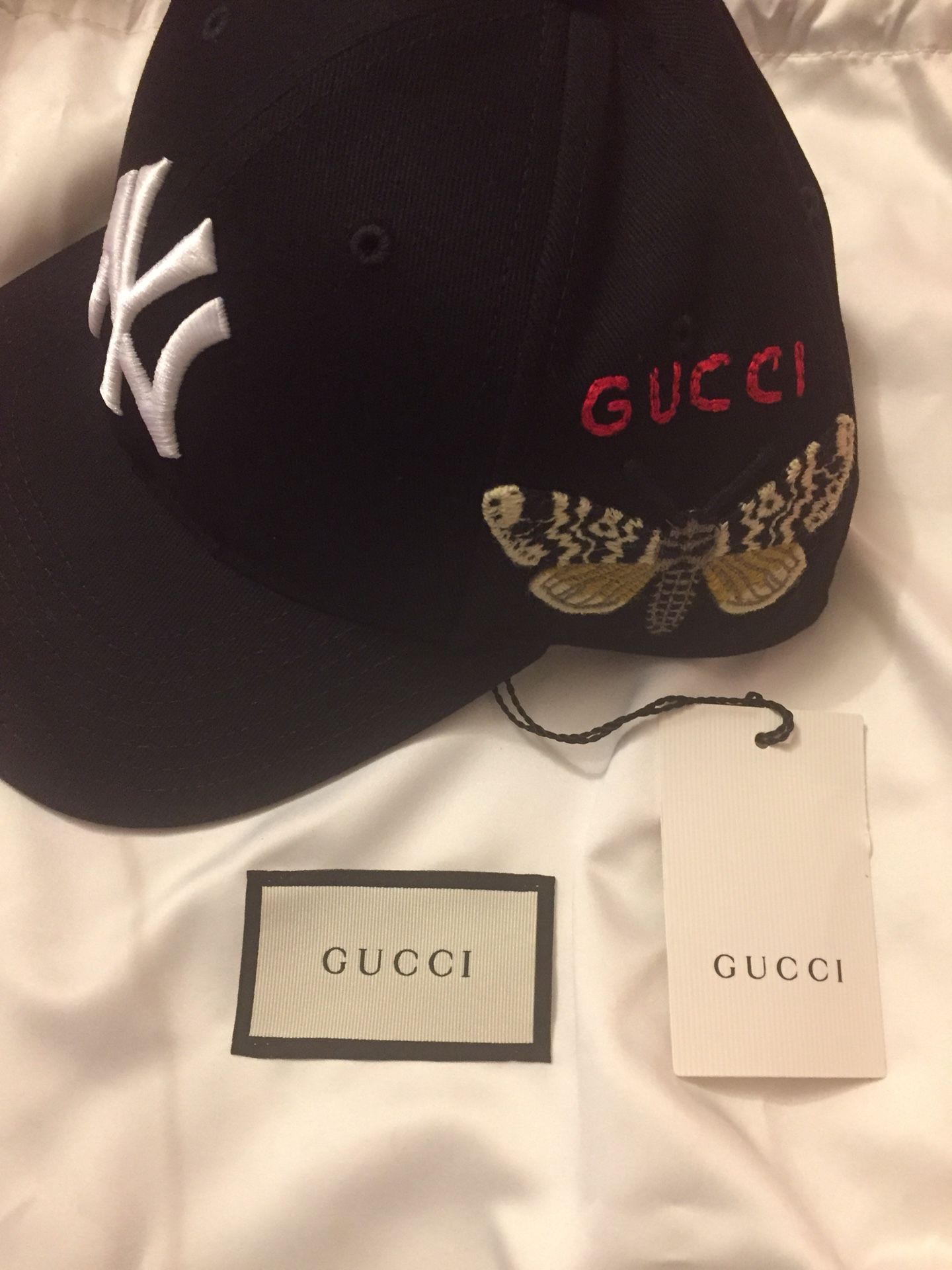 Gucci, Accessories, Gucci New York Yankees Baseball Cap