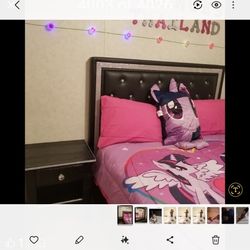 Full Size Bling Bedroom Set 
