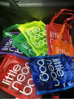 Little Neon bags” They Selling Fast” 