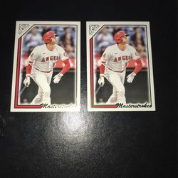 Shohei Ohtani - Masterstrokes Insert - Base And Green Parallel #22/250