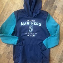 Seattle Mariners Nike Authentic Collection Therma-FIT Performance Hoodie