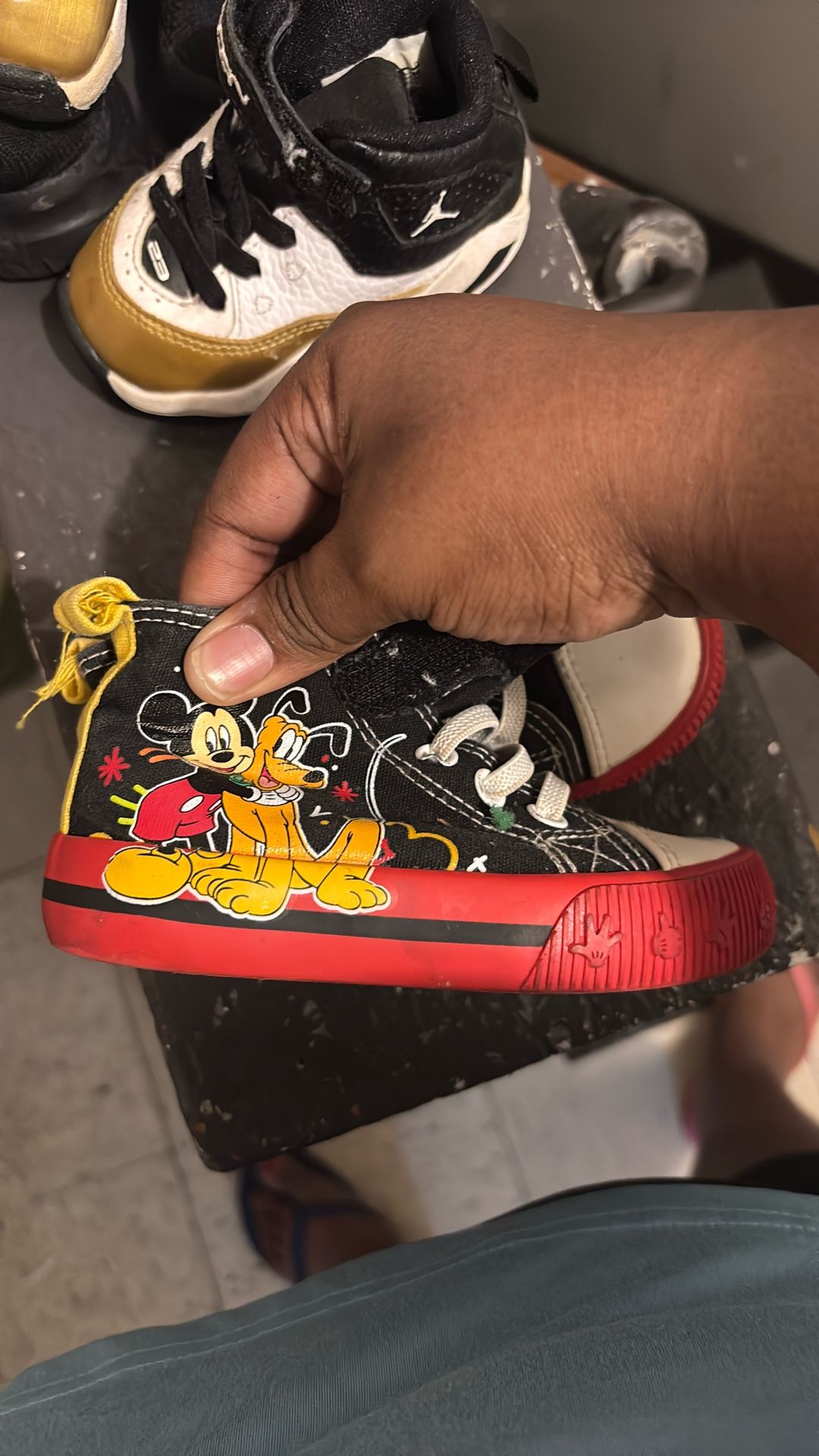 Toddler Mickey Mouse Shoes