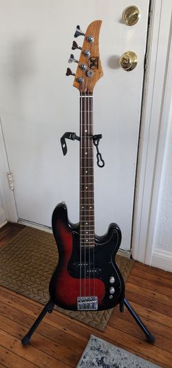 80s short scale hondo bass