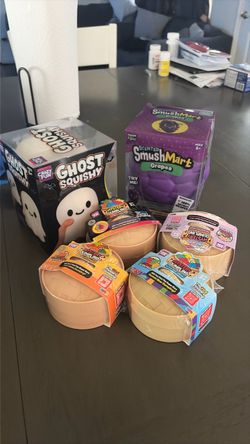 Crazy Fun Squishy Toy Bundle – 6 Items
