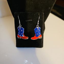 New Cowboy Boot Earrings 