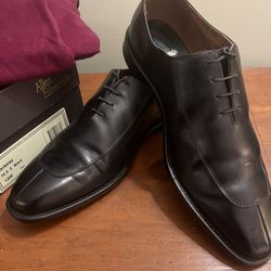 Allen Edmonds, Mens Black Dress Shoes, Size 10.5