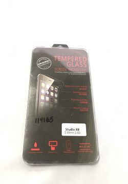Studio X8 tempered glass